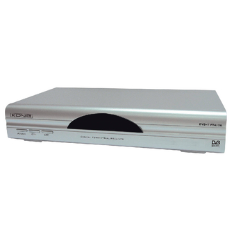 DVB-T FTA17N Free-to-air dvb-t tv ontvanger zilver